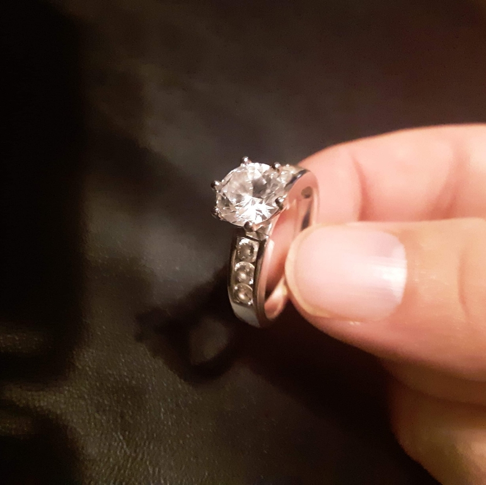 Cubic Zirconia ring